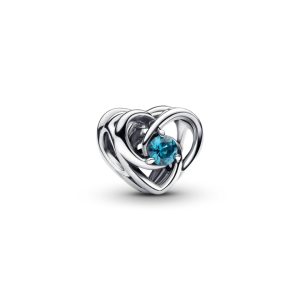 Намистина Pandora Переплетені серце та камінці 793744C01