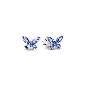 Сережки Pandora Синій метелик 294230C01
