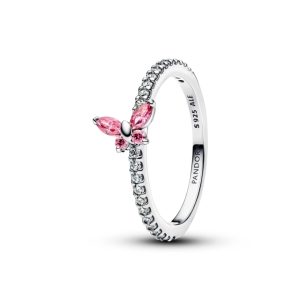 Каблучка Pandora Рожевий метелик 194269C02